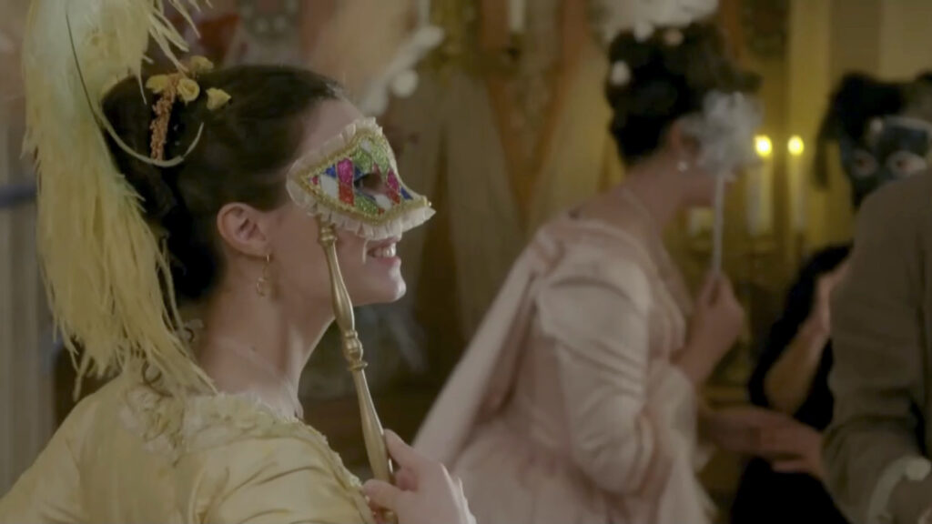 Bárbara en el baile de máscaras