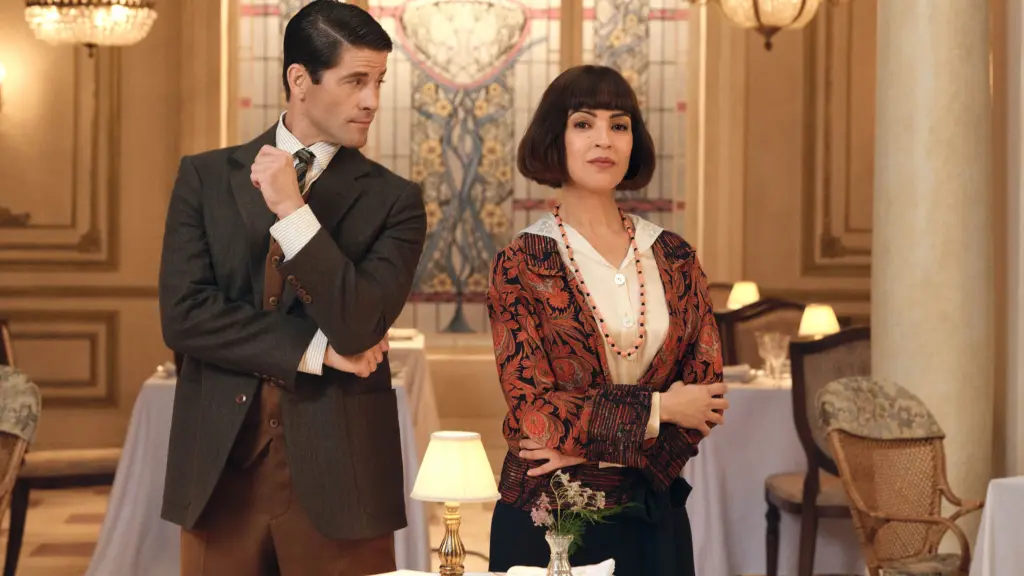 Veronica Sanchez y Luis Fernández. Protagonistas serie “La Favorita 1922”