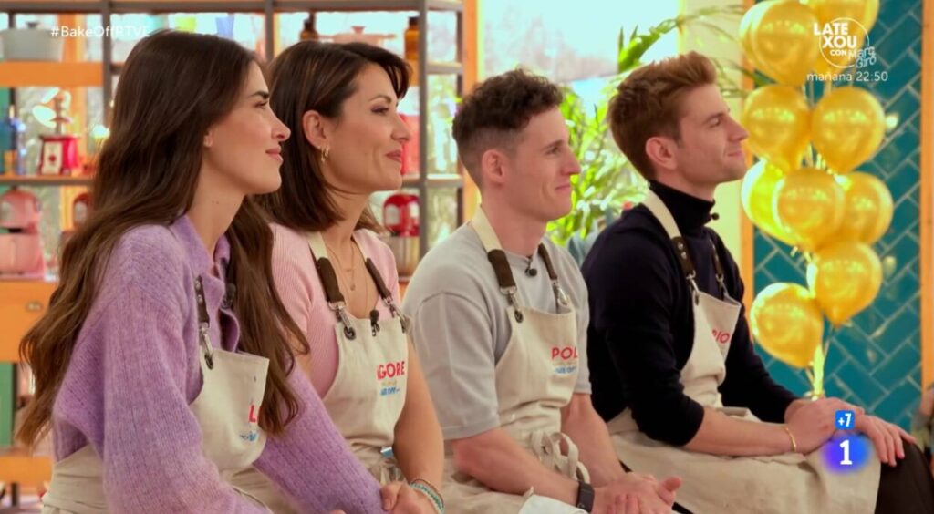 Cuatro últimos finalistas. Bake Off: famosos al horno. RTVE