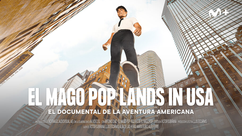 El Mago Pop Lands in USA Movistar Plus+