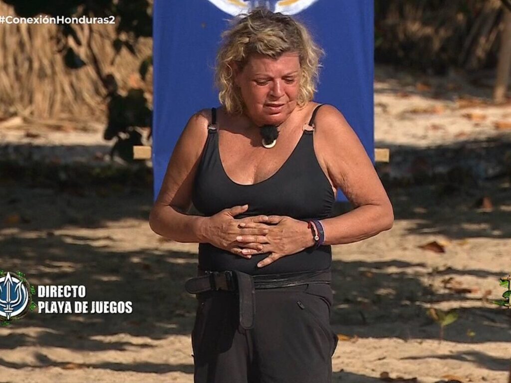 Terelu Campos, en 'Supervivientes 2025'. (Mediaset)