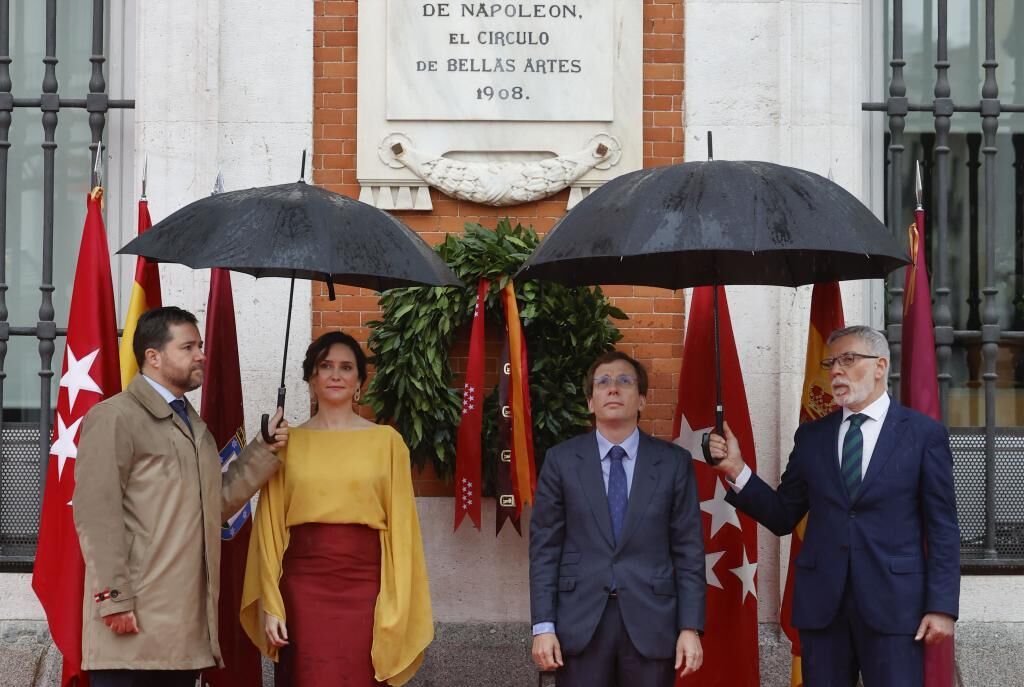 Isabel Diaz Ayuso durante la celebración del 2 de Mayo en Madrid