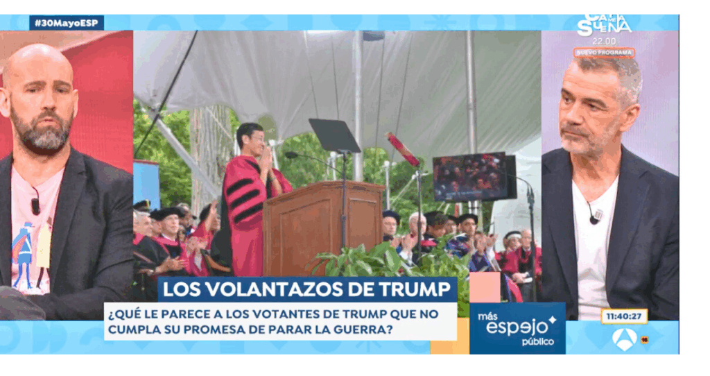 ‘Espejo Público’ en Antena 3 Gonzalo Miró
